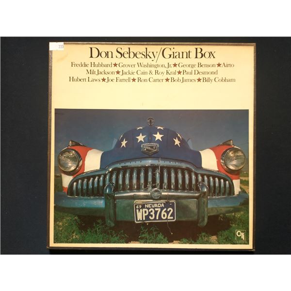 2 VINYL RECORD LOT – JAZZ / DON SEBESKY, FREDDIE HUBBARD, GEORGE BENSON / 1970s / JAZZ FUSI