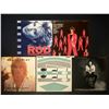 Image 1 : 5 VINYL RECORD LOT – ROCK & POP / ROD STEWART, SPLIT ENZ / 1970s–1980s / NEW WAVE 