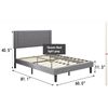 Image 1 : Tulip Bed frames- New in Box (Grey Fabric)