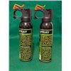 Image 2 : Inert Bear Spray Cannisters with Holsters - NEW