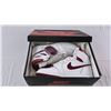 Image 3 : Nike Air Jordon 1HI 85 (White/Team Red-White)