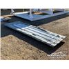 Image 1 : (50) 10 FT. STEEL SHEETS