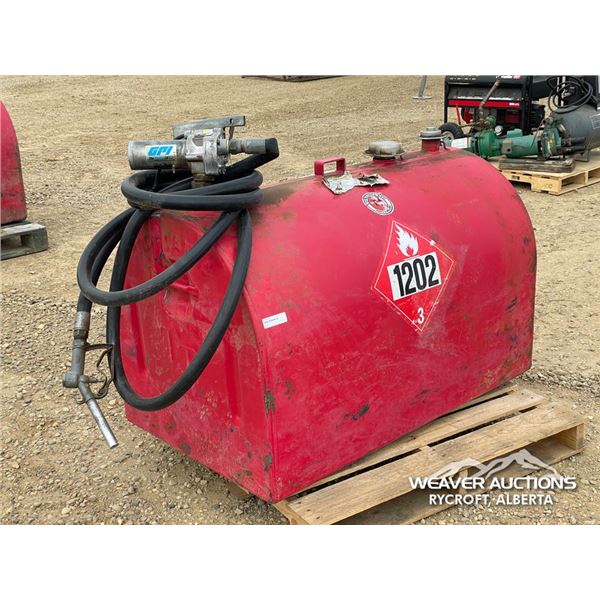 TIDY TANK W/ ELECTRIC GPI PUMP & NOZZLE