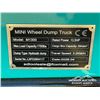 Image 6 : 2026 CAPTOK CK-M1300 MINI WHEEL DUMP TRUCK