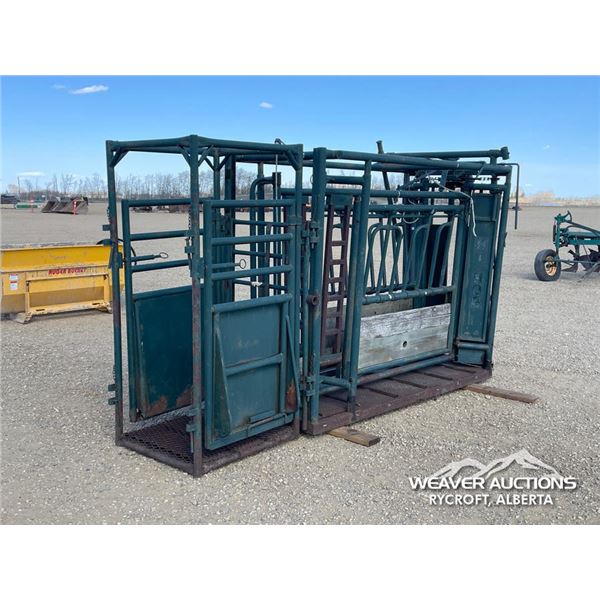 CATTLE SQUEEZE & PALPATION CAGE