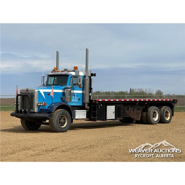 1993 PETERBILT 357 T/A BED TRUCK