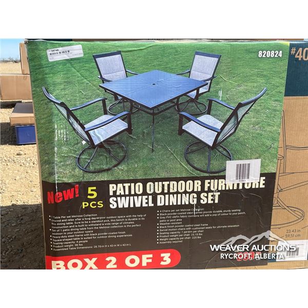 OUTDOOR FURNITURE SET PARTS