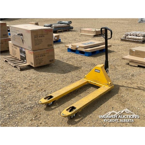 3000 KG INDUSTRIAL PALLET JACK