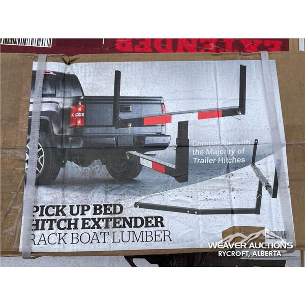 (1) TAILGATE EXTENDER, (1) HITCH EXTENDER
