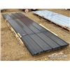 Image 1 : (40) 12 FT. STEEL ROOFING