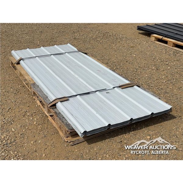 (42) 8 FT. STEEL ROOFING