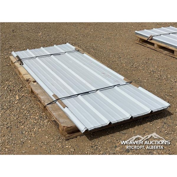 (20) 8 FT. STEEL ROOFING