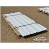 Image 1 : (20) 8 FT. STEEL ROOFING