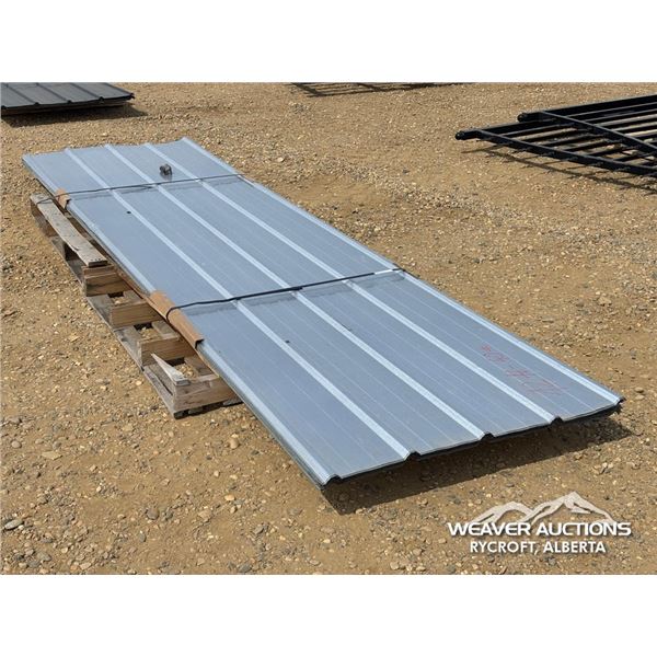 (40) 12 FT. STEEL ROOFING