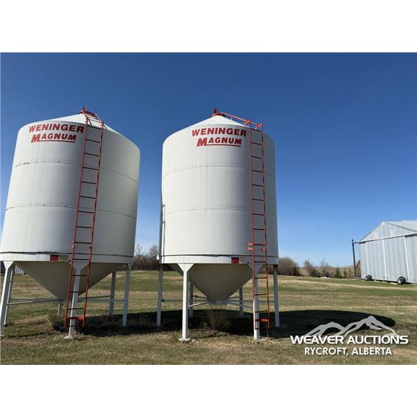 WENINGER MAGNUM 56 TON FERTILIZER HOPPER BIN