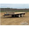 Image 1 : 14 FT. T/A FLAT DECK UTILITY TRAILER