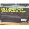 Image 2 : SOFA & LOVESEAT FURNITURE SET