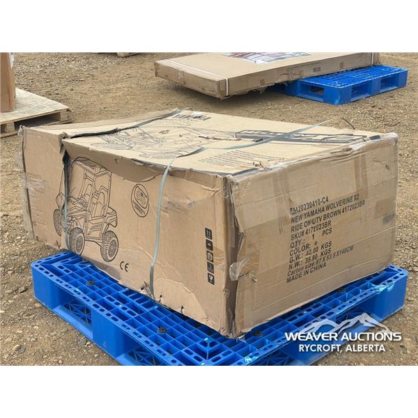 KIDS YAMAHA WOLVERINE X2 ELECTRIC ATV