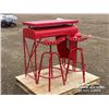 Image 3 : TRACTOR-STYLED BAR TABLE SET
