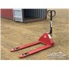 Image 1 : 4400 LBS INDUSTRIAL RED PALLET JACK