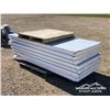 Image 1 : (7) SHEETS OF INSULATED SKIRTING