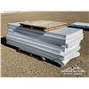 Image 3 : (7) SHEETS OF INSULATED SKIRTING