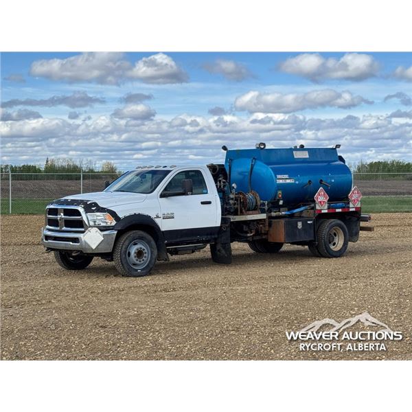 2015 DODGE RAM 5500HD 4000 L S/A PRESSURE TRUCK