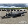 Image 1 : CUSTOM FLATBED 16 FT. T/A TILT DECK TRAILER