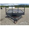 Image 2 : CUSTOM FLATBED 16 FT. T/A TILT DECK TRAILER