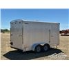 Image 3 : 2023 CONTINENTAL 14 FT. T/A  ENCLOSED TRAILER