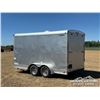 Image 4 : 2023 CONTINENTAL 14 FT. T/A  ENCLOSED TRAILER