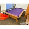 Image 1 : BRUNSWICK BRISTOL II POOL TABLE & CUE