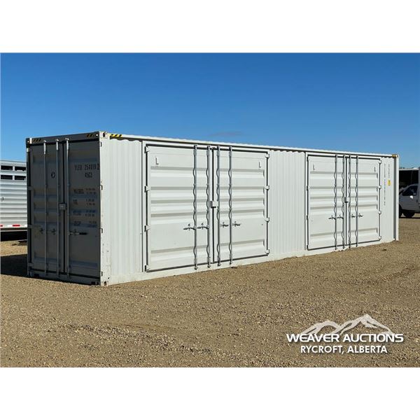 2026 8 X 40 FT. MULTIDOOR SHIPPING CONTAINER