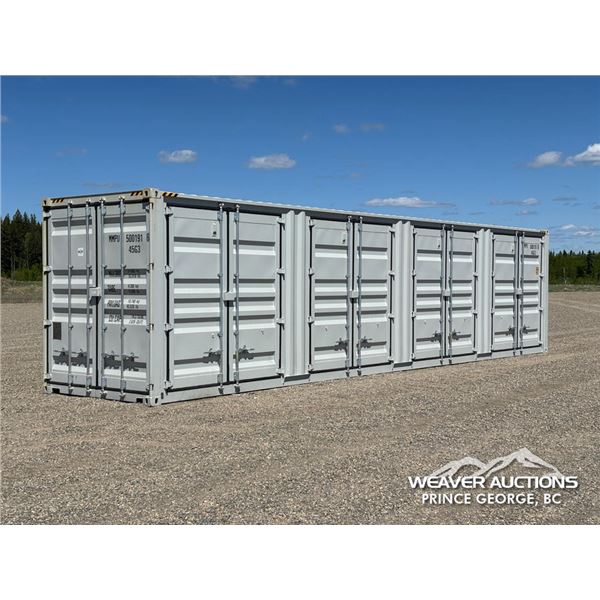 2026 8X40 FT. MULTI-DOOR SHIPPING CONTAINER