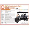 Image 1 : 2026 CAPTOK CK-GC42S OFF-ROAD GOLF CART