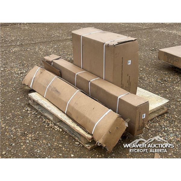 4 X 8 FT. GALVANIZED FOLDING TRAILER