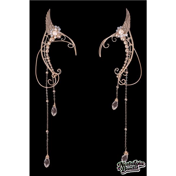 Grimes | 2021 Met Gala Worn & Screen-Matched Sofia Pavlova Romantic Elf Jewelry "Elven Ears"