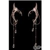 Image 1 : Grimes | 2021 Met Gala Worn & Screen-Matched Sofia Pavlova Romantic Elf Jewelry "Elven Ears"