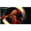 Image 16 : Grimes | Vogue China Cover-Worn Anna Dominova Custom Red Dress (August 2022)
