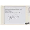 Image 3 : Grimes | "Untitled (Notebook Drawing #8)" Signed & Maccarone-Authenticated Ink on Paper (2006-2008)