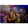Image 13 : The Damned | Captain Sensible Stage-Worn & Photo-Matched Leopard Shirt, Tie & Signed Beret (2018)