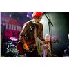 Image 15 : The Damned | Captain Sensible Stage-Worn & Photo-Matched Leopard Shirt, Tie & Signed Beret (2018)