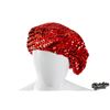Image 1 : The Damned | Captain Sensible Owned & Worn Custom David Shilling Sequined Beret (circa early 1980s)