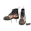 Image 4 : New Order | Peter Hook Owned "Power, Corruption & Lies" "Not For Resale" Doc Martens Boots (2018)