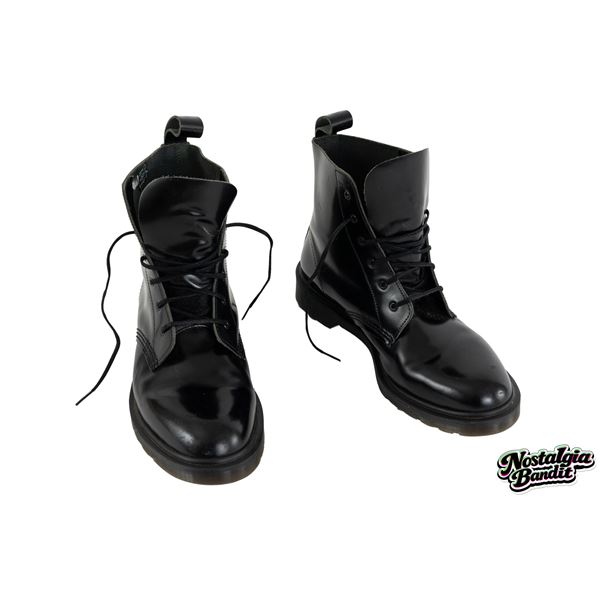 New Order | Peter Hook Owned & Worn "Festival No. 6" Limited Edition Doc Martens Boots (2010s)