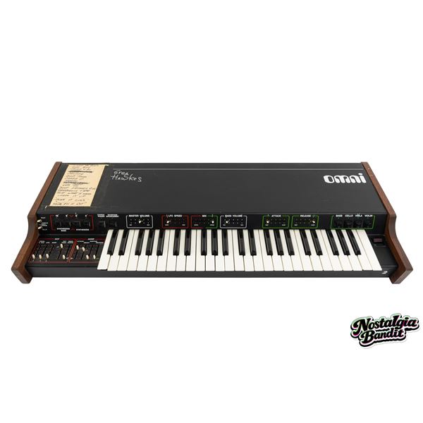 The Cars | Greg Hawkes Stage-Played & Studio-Used ARP Omni MK-1 Synthesizer (1978-1982)