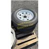 Image 2 : 2 X 15'  5 BOLT ST205/75 D15 TRAILER TIRES & TIMS