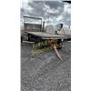 Image 4 : FLAT RACK WAGON - WOOD FLOOR 14'