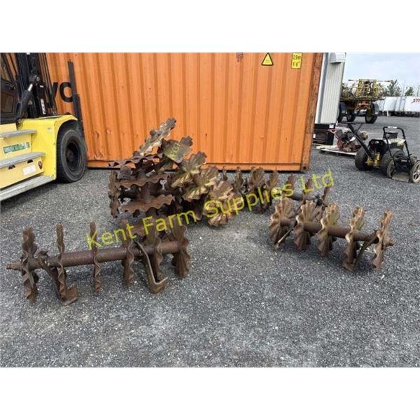 4 SECTIONS - 13 WAVE COULTER BLADES