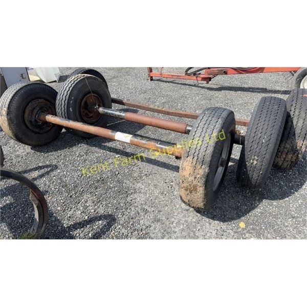 AXLES WITH 14 1/2" TIRES